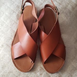 Universal Thread Target Cognac Slingback Sandals